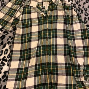 Green St. John’s medium plaid